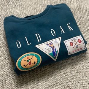 VINTAGE Blue Crewneck Size L